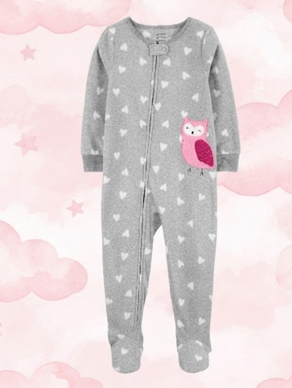 Carter's Baby & Toddler Girls Fleece Footie Pajamas
